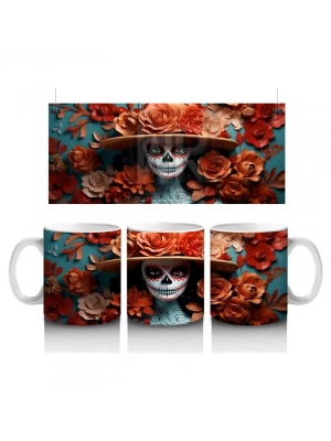 Turuncu Şapkalı Mavi Ruh – Hediyelik Kahve Kupası