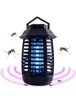 ®  Tutma ve Asma Saplı Ledli Sinek Makinası 2W Sinek Öldürücü UV Mor Işıklı Aparat