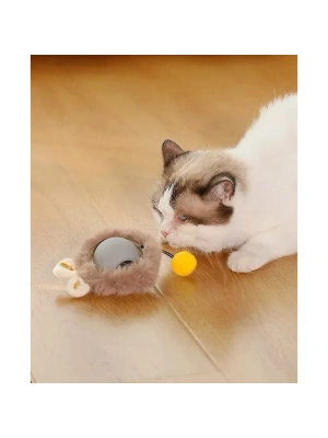 Tüylü Şarjlı Kedi Oyuncağı