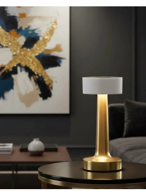 ® Type C Şarjlı Dekoratif LED Masa Lambası Dokunmatik