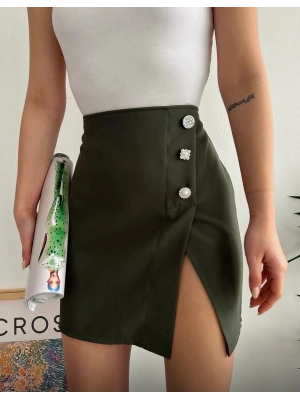 Üç taşlı mini etek