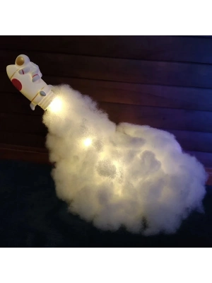 Uçan Astronot Tasarımlı Gece Lambası