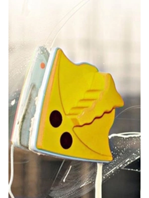 Üçgen Çift Taraflı Mıknatıslı Cam Sileceği