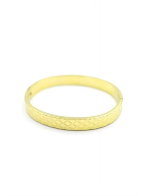 Üçgen Dilimli Bilezik - Altın