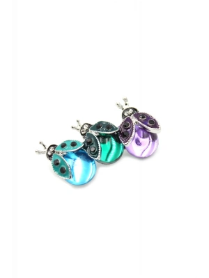 Uğur Böceği Broş - ÇOK RENKLİ