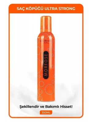 Ultra Strong Saç Köpük 350 ML - Ultra Güçlü Tutuş - mrfs