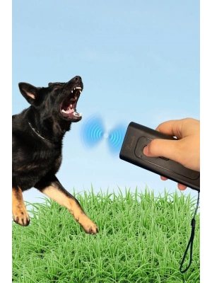 Ultrasonik Zarar Vermeyen Köpek Uzaklaştırıcı Ve Eğitici Cihaz