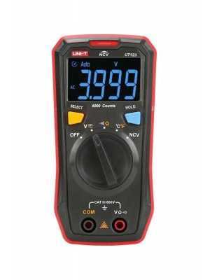 Uni-t UT123 Cep Tipi Dijital Led Ekranlı Multimetre