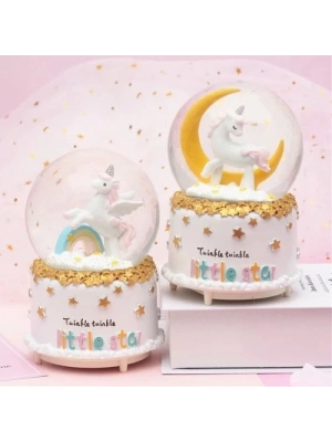 Unicorn Kar Küresi Orta Boy