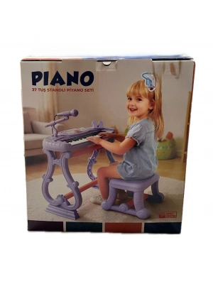 URT033-003 AYAKLI 37 TUŞ PİANO ORG - LİLA