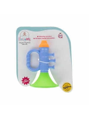 ® URT038-007 BABYCİM TRAMPET SESLİ ÇINGIRAK -BRL