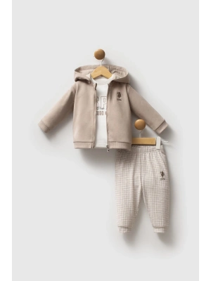 U.S. Polo Assn 3lü Takım USB2579 Kum