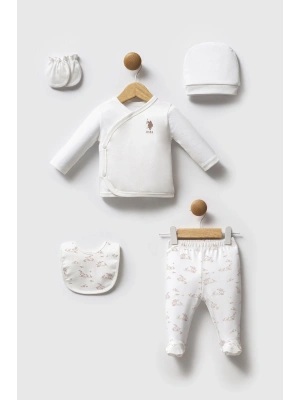 U.S. Polo Assn Hastane Çıkışı 5’li set USB2705 Beyaz