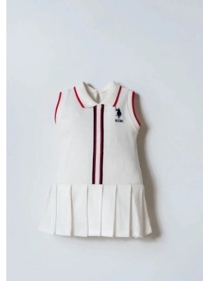 U.S. Polo Elbise USB2960 Beyaz