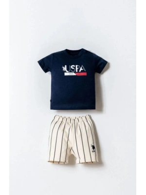 U.S. Polo Şortlu Takım USB2869 Lacivert