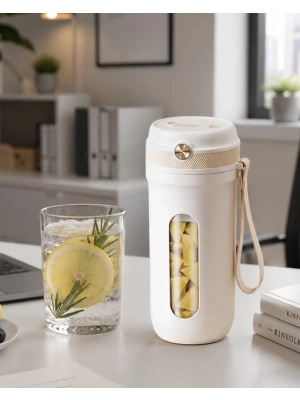 USB Şarjlı Mini Smoothie Blender Pratik Meyve Karıştırıcı 350 ML