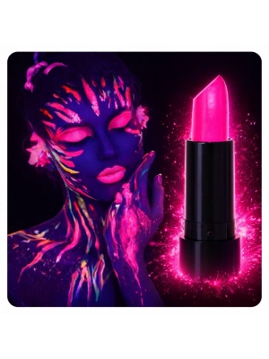 Uv Neon Pembe Ruj – Karanlıkta Parlayan Makyaj Boyası
