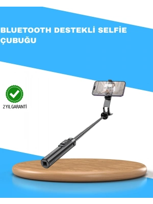 Uzaktan Kumandalı Bluetooth Selfie Çubuğu– 130 cm Ayarlanabilir