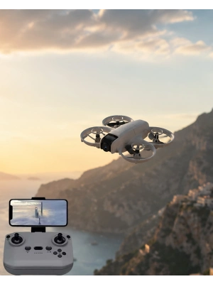 Uzaktan Kumandalı Mini Drone HD Kamera Işıklı Tasarım