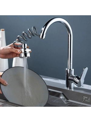 Uzatılabilir Hortumlu 3 Fonksiyonlu Musluk Başlığı