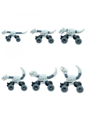 Uzayan Dinazor Arabalar 18 cm - Beyaz