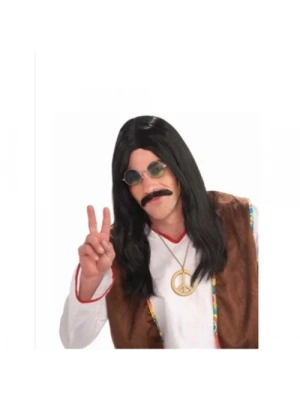 Uzun Barış Manço Peruğu ve Bıyığı