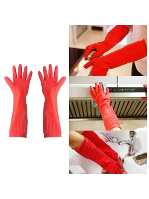 Uzun Konç Bulaşık Eldiveni M Beden