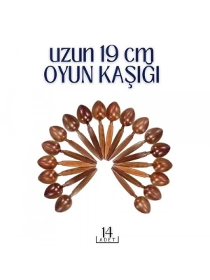Uzun Oyun Kaşığı 14 ADET