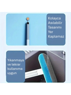 Uzun Saplı Evcil Hayvan Tüy Temizleme Fırçası