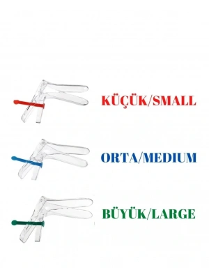 Vaginal Speculum S/m/l - Vajinal Spekülüm 3lü Paket