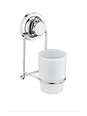 Vakumlu Diş Fırçalık Krom Royaleks-VK-711