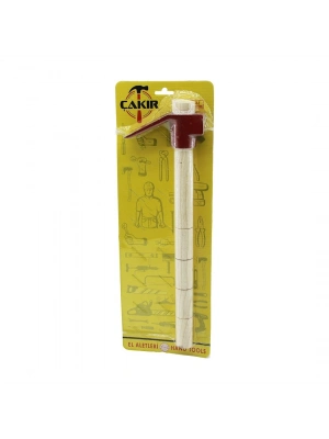 Çakır ( Vakumlu ) ( Kırmızı Çelik Metal ) Keser ( Ahşap Saplı )*35