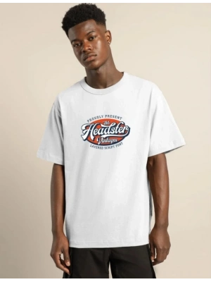 Baskılı Oversize T-Shirt - Beyaz -