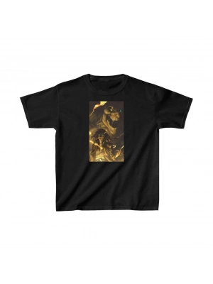 Baskılı T-Shirt - Siyah -