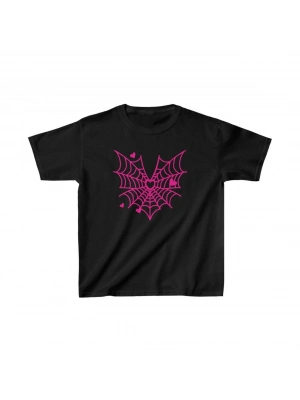 Baskılı T-Shirt - Siyah -