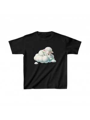 Baskılı T-Shirt - Siyah -