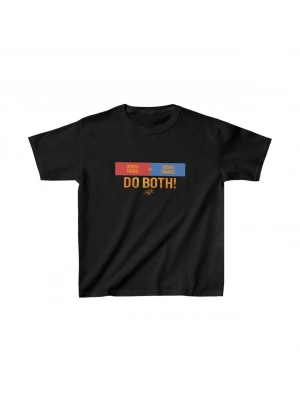 Baskılı T-Shirt - Siyah -