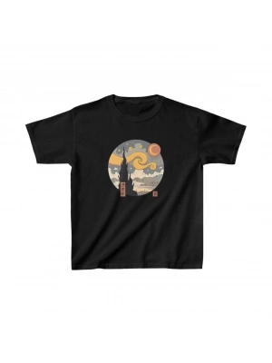 Baskılı T-Shirt - Siyah -