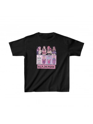 Baskılı T-Shirt - Siyah -