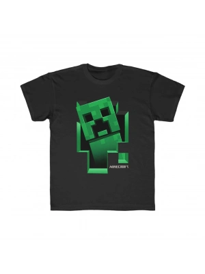 Baskılı T-Shirt - Siyah -