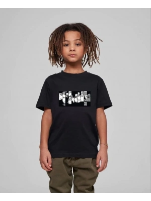 Baskılı T-Shirt - Siyah -