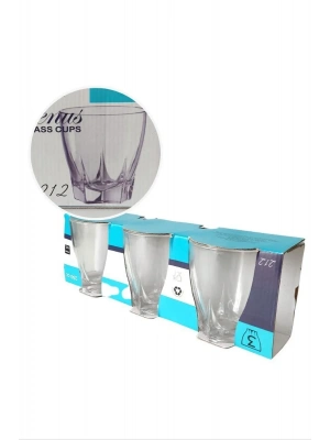 Venüs 3lü Su Bardağı 250Ml Royaleks-212