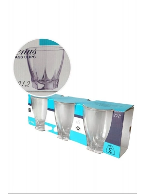 Venüs 3lü Su Bardağı 250Ml Royaleks-212
