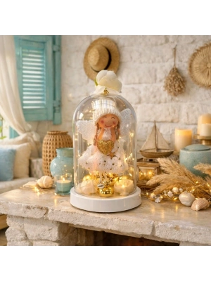 ®  Venüs ışıltısı Led Işıklı Melek Fanus