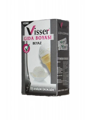 Visser Toz Gıda Boyası Beyaz