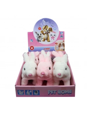 VRD10643 PELUŞ EVCİL TAVŞAN SESİ VE HAREKETLİ