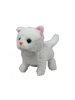VRD10644 PELUŞ EVCİL KEDİ SESLİ VE HAREKETLİ