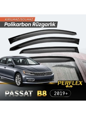 VW Passat B8 2019+ Cam Rüzgarlığı V2 Düz