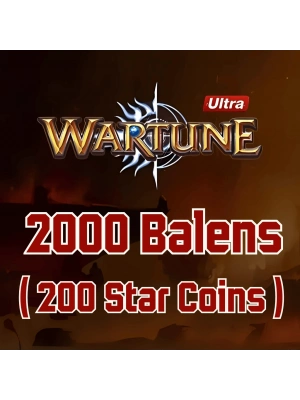Wartune 2000 Balens ( 200 Star Coins )