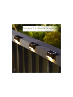 WaterProof Solar Merdiven Lambası 4 Adet